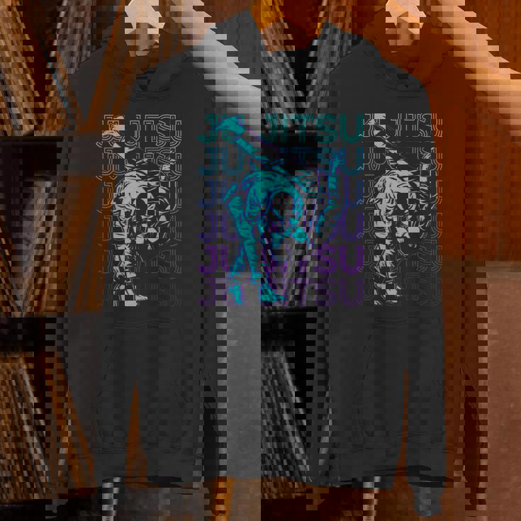 柔術柔術 呪術廻戦 レトロ パーカー