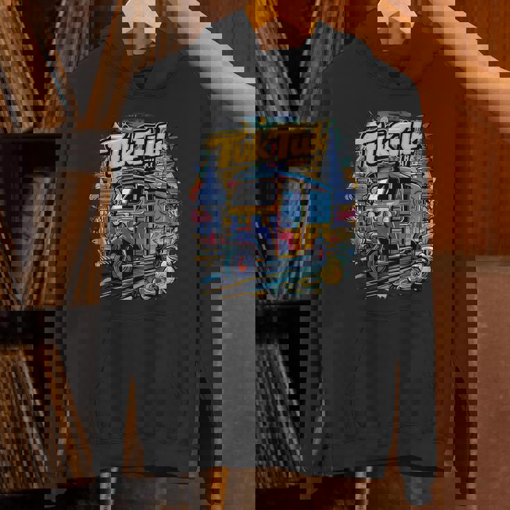 活気に満ちたトゥクトゥクタイアドベンチャー パーカー