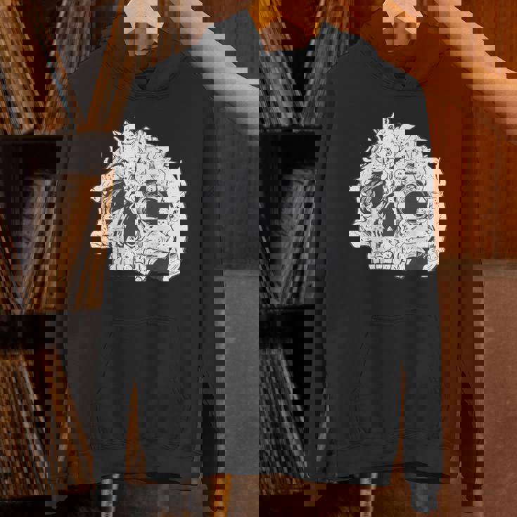 猫 ガイコツ メンズ おもしろ かわいい ネコ 面白いtシャツ 動物 メンズ レディース にゃんこ ネタ 服 長袖tシャツ パーカー