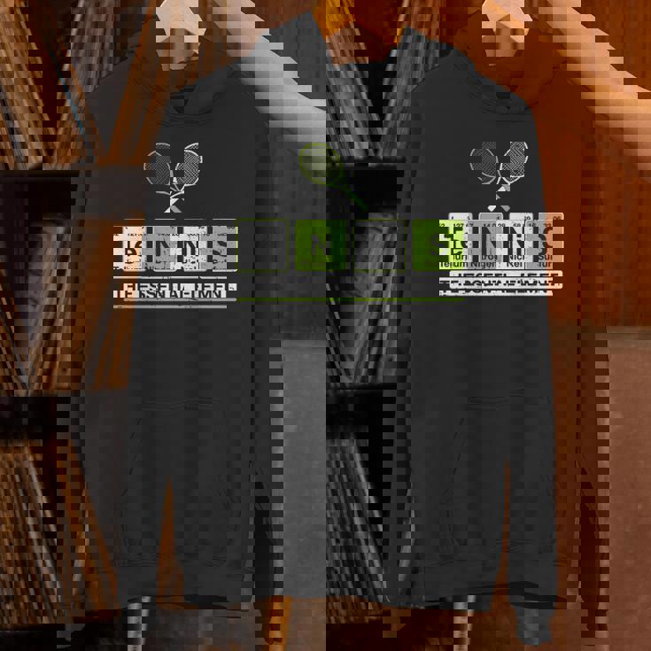 理科 先生 化学 教授 テニス 選手 スポーツ 長袖tシャツ パーカー