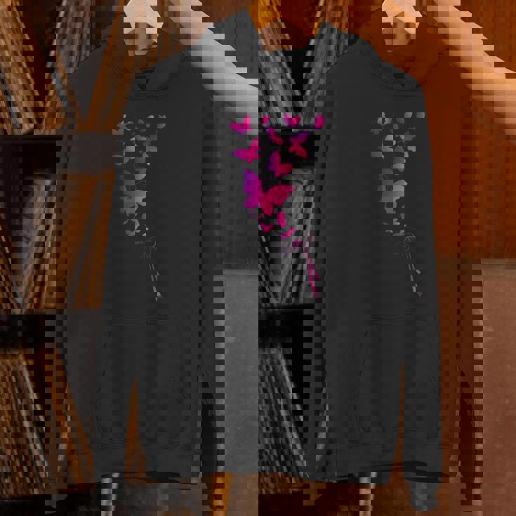 蝶の美しさをお楽しみください。グラフィッククールなデザイン。 パーカー