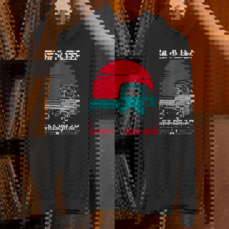 軽トラックジャパン ミニトラック Get In Loser 日本トラック パーカー