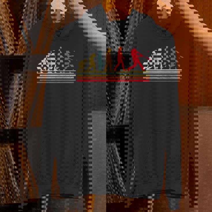 野球 人類の進化 面白いtシャツ おもしろ グッズ 服 ベースボール ネタ メンズ Evolution 野球部 男性 パーカー