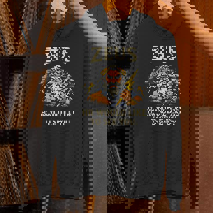 面白いゼウス・ミーム-古代ギリシャの神-ギリシャ神話 パーカー