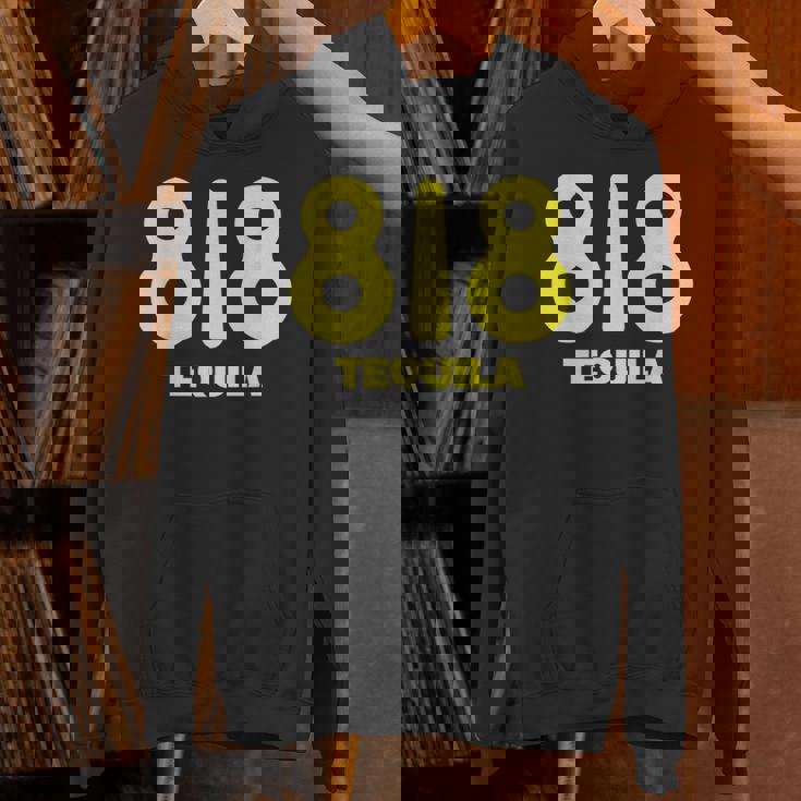 面白いドリンクデザイン 818 チームテキーラワインラバー パーカー