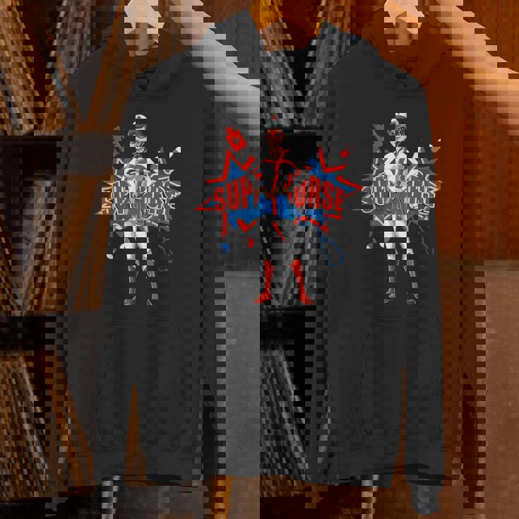 面白い看護師スーパーヒーロー面白い看護 パーカー