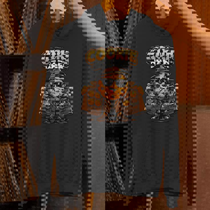 面白くて愛らしいクッキーディーラーかわいい漫画のパン屋 パーカー