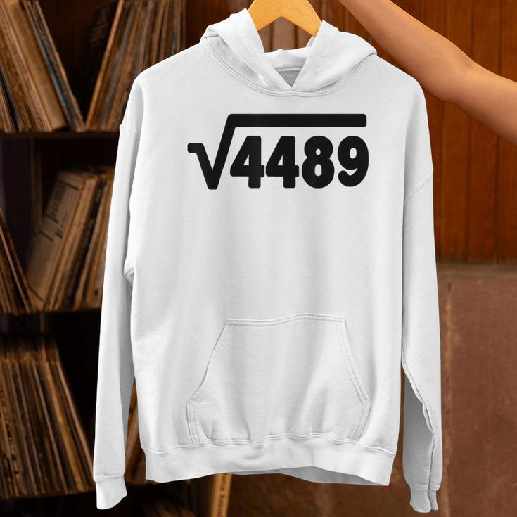67 Meme Square Root 4489 Six Seven Slang Math Teacher Unisex Hoodie, gift for family, gift for coworker