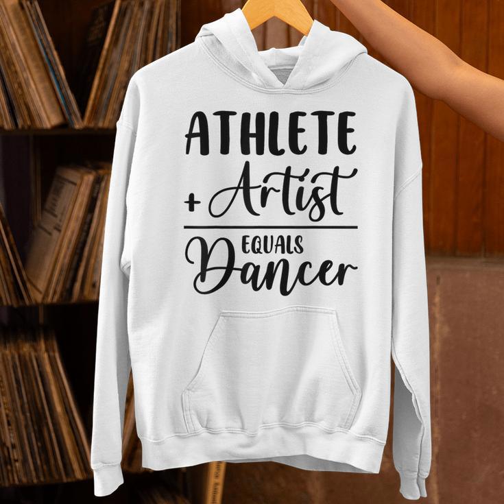 Athlete Plus Artist Equals Dancer Ballerina Teacher Student For Men Women Kids Unisex Hoodie, gift for family, gift for coworker Athlete Plus Artist Equals Dancer Ballerina Teacher Student For Men Women Kids Unisex Hoodie, gift for family, gift for coworker