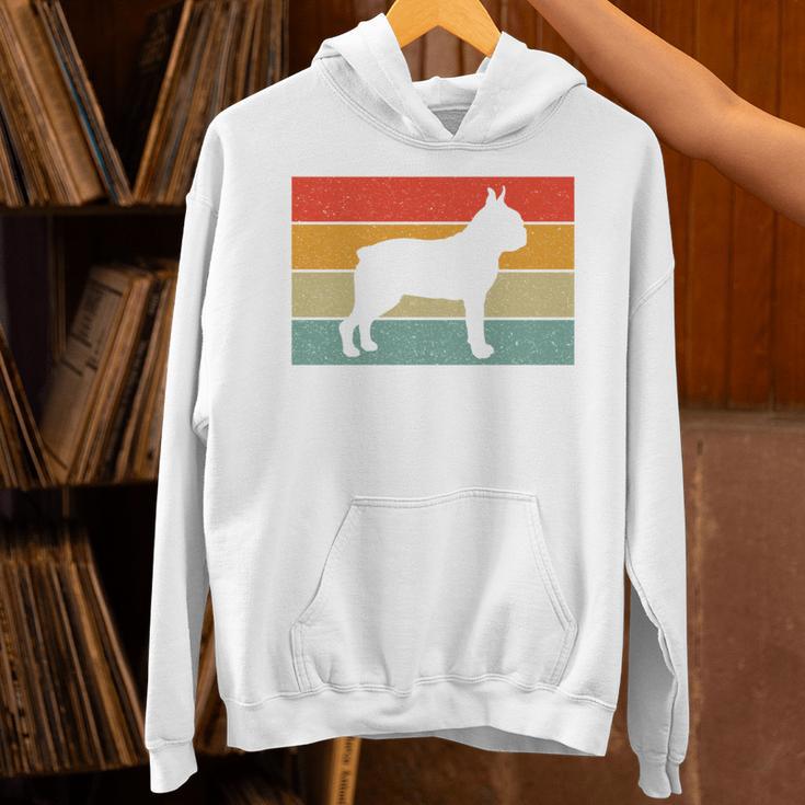 Boston Terrier Dog Lover Retro Vintage Cool For Dog Owner Unisex Hoodie, gift for family, gift for coworker