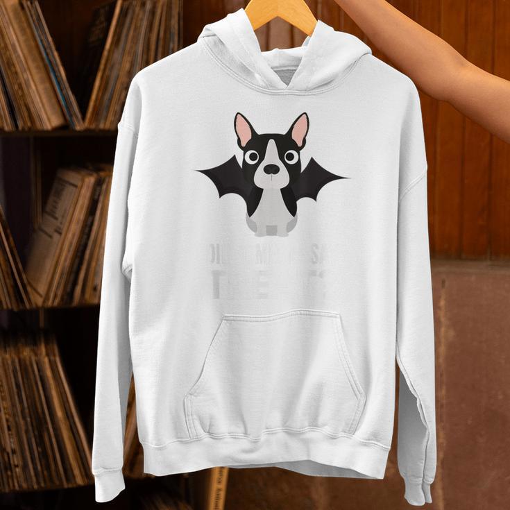 Boston Terrier Halloween Shirt Did Someone Say Treat Unisex Hoodie, Boston Terrier Halloween Hoodies, gift for family, gift for coworker