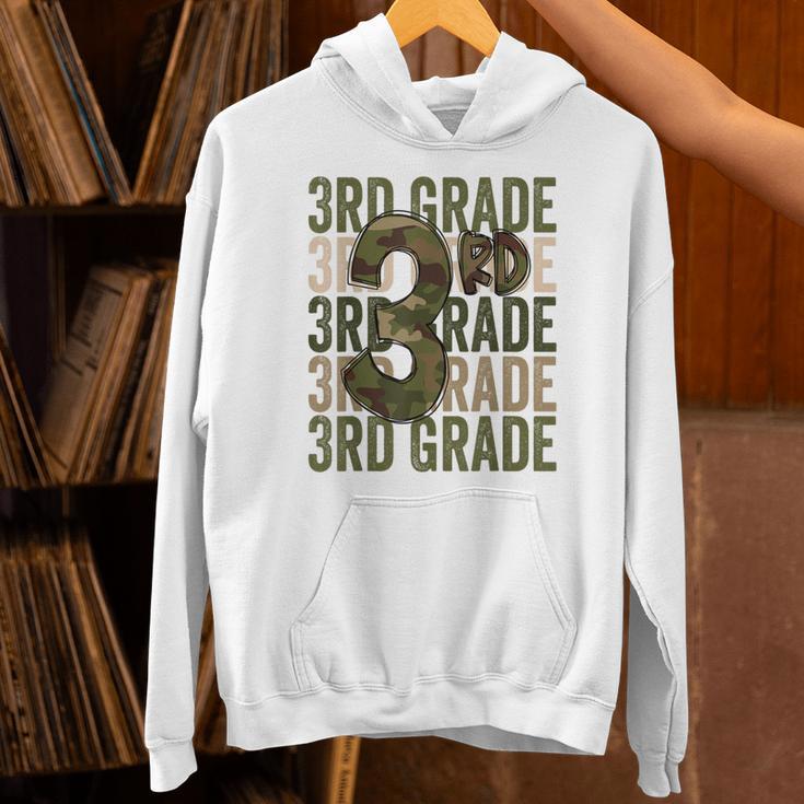 Camo Team 3rd Grade Squad Back To School Teacher Kids Boys Unisex Hoodie, gift for family, gift for coworker Camo Team 3rd Grade Squad Back To School Teacher Kids Boys Unisex Hoodie, gift for family, gift for coworker