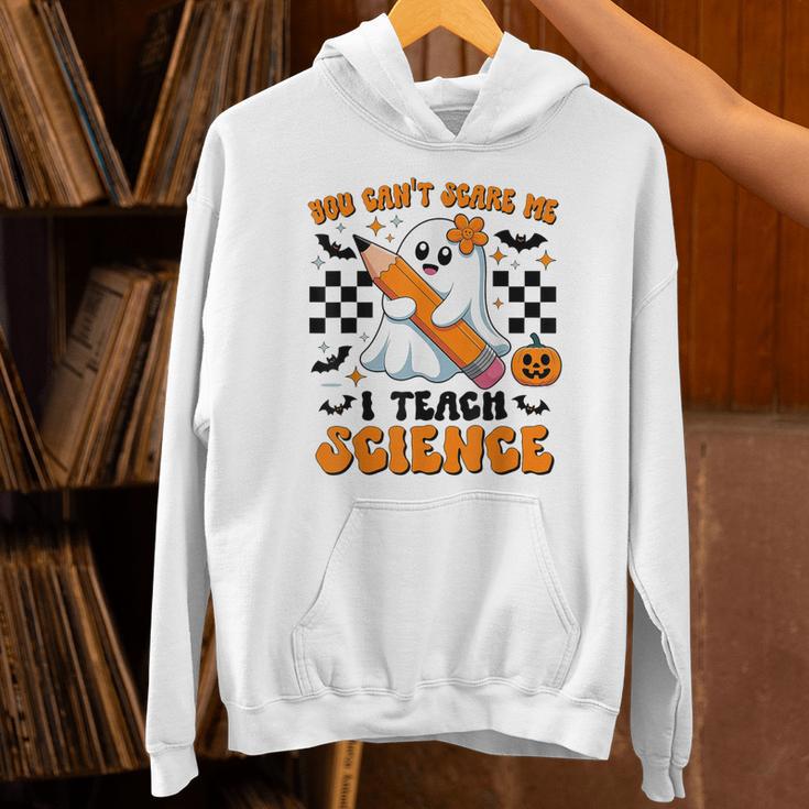 You Can't Scare Me I Teach Science Retro Teacher Halloween Unisex Hoodie, Science Teacher Hoodies, gift for family, gift for coworker You Can't Scare Me I Teach Science Retro Teacher Halloween Unisex Hoodie, Science Teacher Hoodies, gift for family, gift for coworker