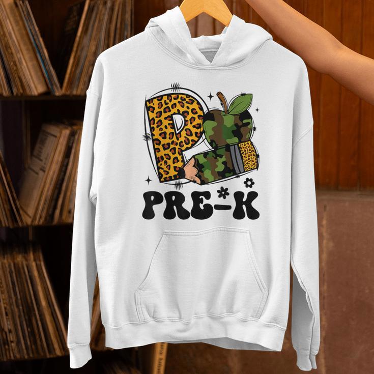 Cute Camo Pre K Back To School Teacher Kid Preschool Unisex Hoodie, gift for family, gift for coworker Cute Camo Pre K Back To School Teacher Kid Preschool Unisex Hoodie, gift for family, gift for coworker