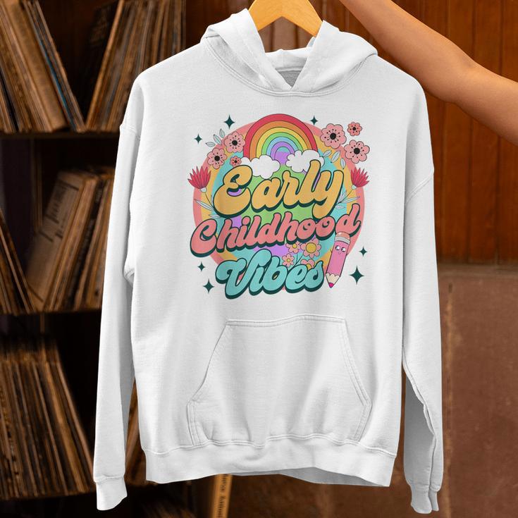 Daycare Teacher Daycare Provider Early Childhood Vibes Unisex Hoodie, gift for family, gift for coworker Daycare Teacher Daycare Provider Early Childhood Vibes Unisex Hoodie, gift for family, gift for coworker