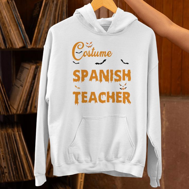 I Don't Need A Costume I'm A Spanish Teacher Halloween Unisex Hoodie, gift for family, gift for coworker I Don't Need A Costume I'm A Spanish Teacher Halloween Unisex Hoodie, gift for family, gift for coworker