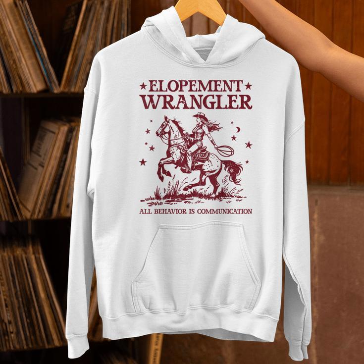 Elopement Wrangler Teacher ABA Behavior Support Cowboy Unisex Hoodie, gift for family, gift for coworker Elopement Wrangler Teacher ABA Behavior Support Cowboy Unisex Hoodie, gift for family, gift for coworker
