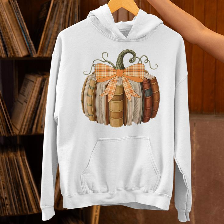 Fall Book Pumpkin Halloween Teacher Librarian Thanksgiving Unisex Hoodie, gift for family, gift for coworker Fall Book Pumpkin Halloween Teacher Librarian Thanksgiving Unisex Hoodie, gift for family, gift for coworker