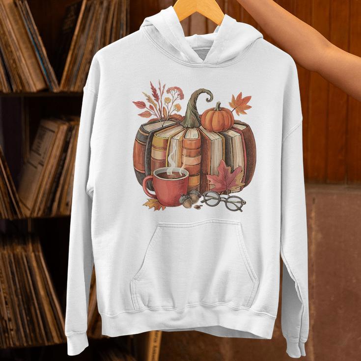 Fall Book Pumpkin Retro Reading Halloween Teacher Unisex Hoodie, gift for family, gift for coworker Fall Book Pumpkin Retro Reading Halloween Teacher Unisex Hoodie, gift for family, gift for coworker