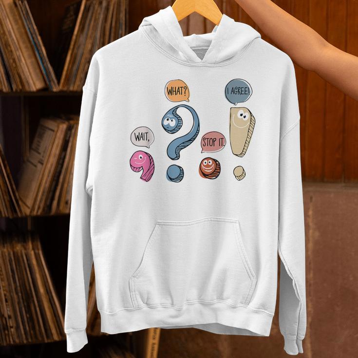 Grammar Teacher Punctuation For English Teacher Men Women Unisex Hoodie, English Teacher Hoodies, gift for family, gift for coworker Grammar Teacher Punctuation For English Teacher Men Women Unisex Hoodie, English Teacher Hoodies, gift for family, gift for coworker