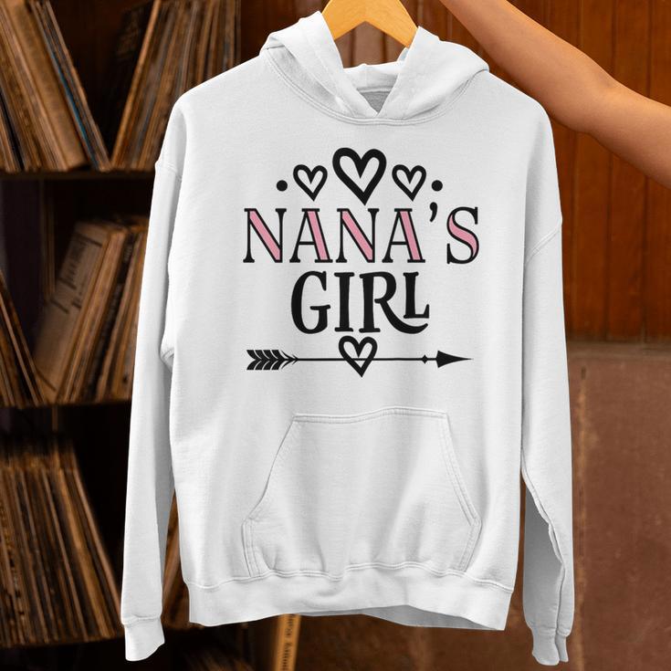 Granddaughter Nanas Girl Unisex Hoodie, gift for family, gift for coworker