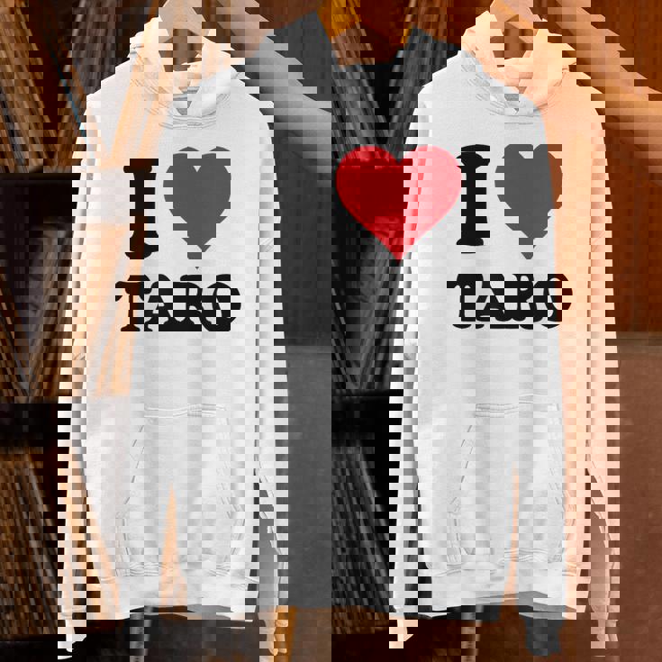 I Heart Taro 名 I Love パーソナライズ パーカー