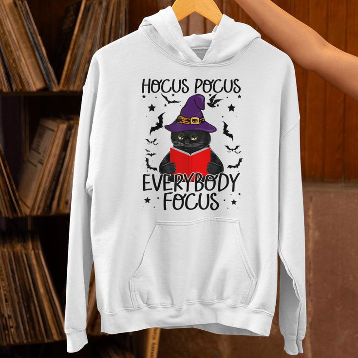 Hocus Pocus Everybody Focus Halloween Teacher For Men Women Unisex Hoodie, gift for family, gift for coworker Hocus Pocus Everybody Focus Halloween Teacher For Men Women Unisex Hoodie, gift for family, gift for coworker