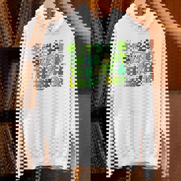 It's A Good Day To Have Luckyt Patrick Day シャムロック アイリッシュ パーカー