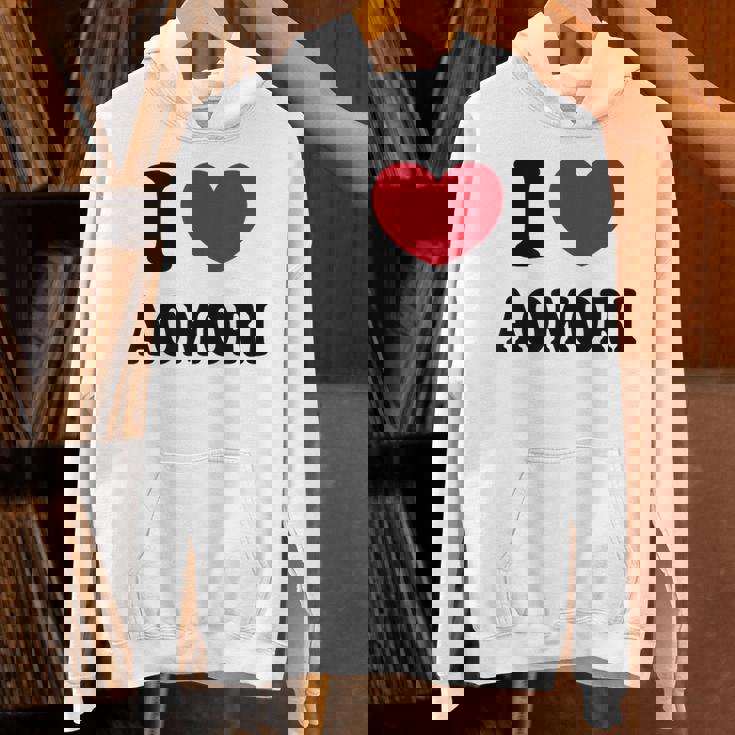 I Love Aomori 青森が大好き パーカー