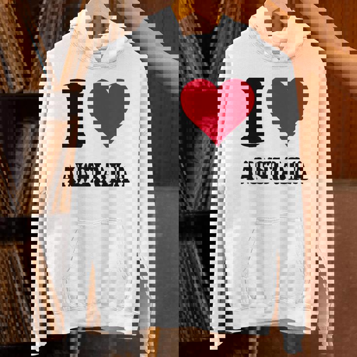 I Love Australia パーカー