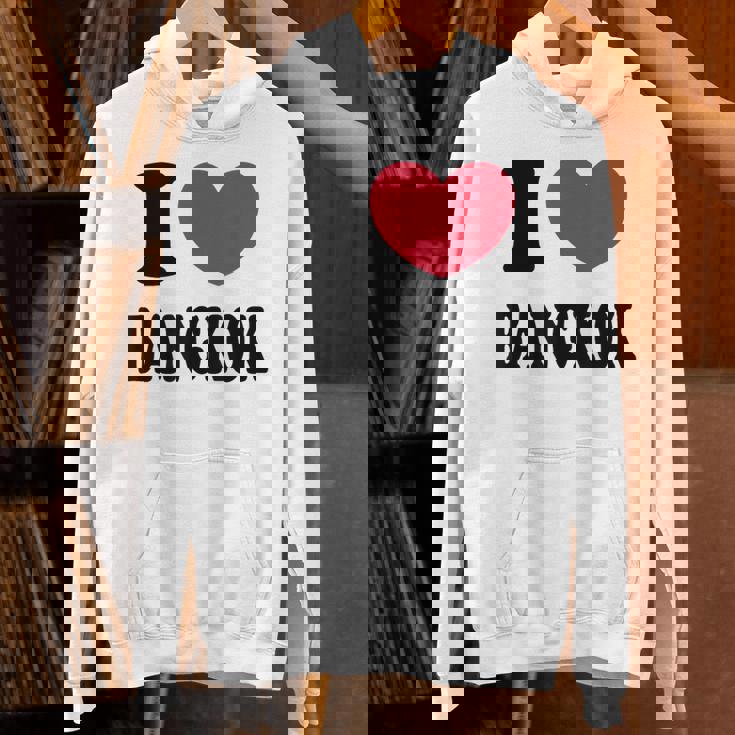 I Love Bangkok バンコクが大好き パーカー