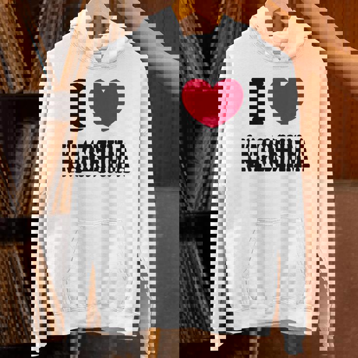 I Love Kagoshima 鹿児島大好き パーカー