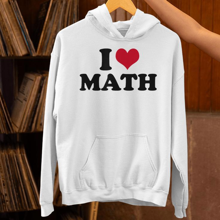 I Love Math Teacher Unisex Hoodie, gift for family, gift for coworker I Love Math Teacher Unisex Hoodie, gift for family, gift for coworker