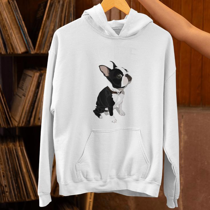 Love NOPE Boston Terrier Dog Lover Unisex Hoodie, gift for family, gift for coworker