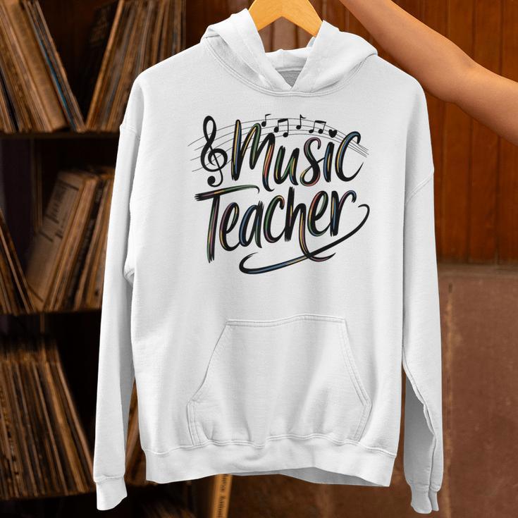 Music Teacher For Women Elementary First Day Of School Unisex Hoodie, gift for family, gift for coworker