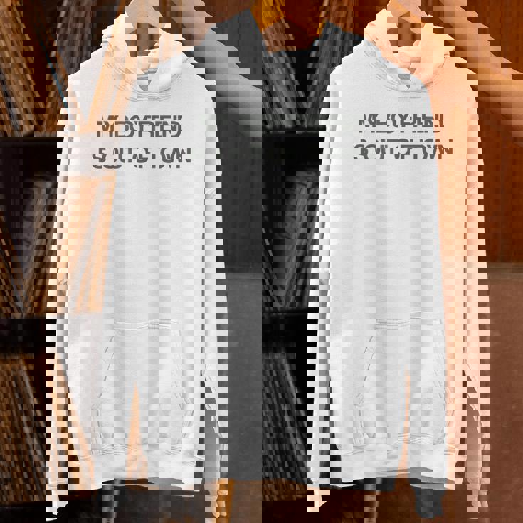 My Boyfriend Is Out Of Town パーカー