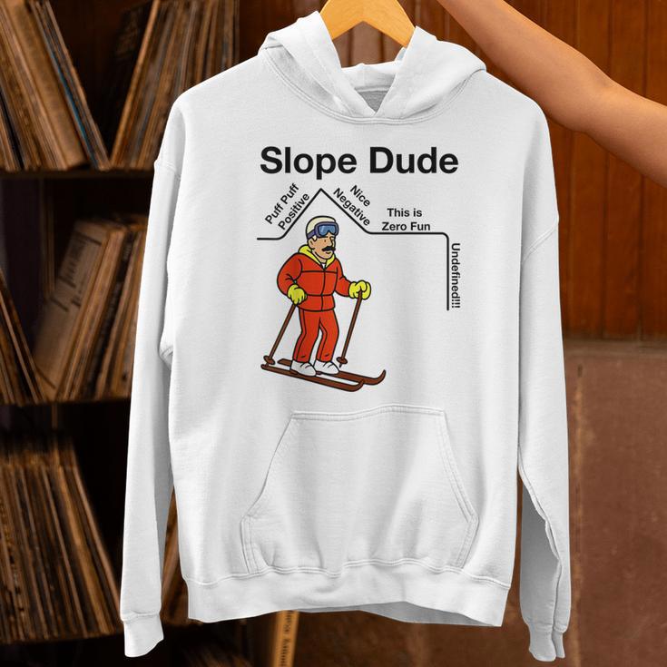 Nerdy Slope Dude Geometry Algebra Math Teacher Unisex Hoodie, gift for family, gift for coworker