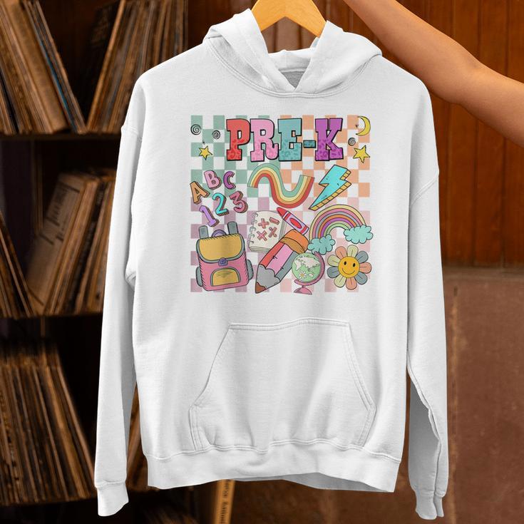 Pre K Back To School Teacher Student Men Women Kids Unisex Hoodie, gift for family, gift for coworker Pre K Back To School Teacher Student Men Women Kids Unisex Hoodie, gift for family, gift for coworker