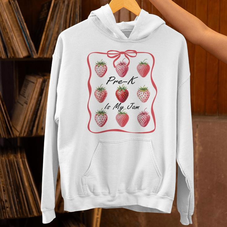 Pre K Is My Jam Teacher Team Crew Preschool Cute Strawberry Unisex Hoodie, gift for family, gift for coworker Pre K Is My Jam Teacher Team Crew Preschool Cute Strawberry Unisex Hoodie, gift for family, gift for coworker
