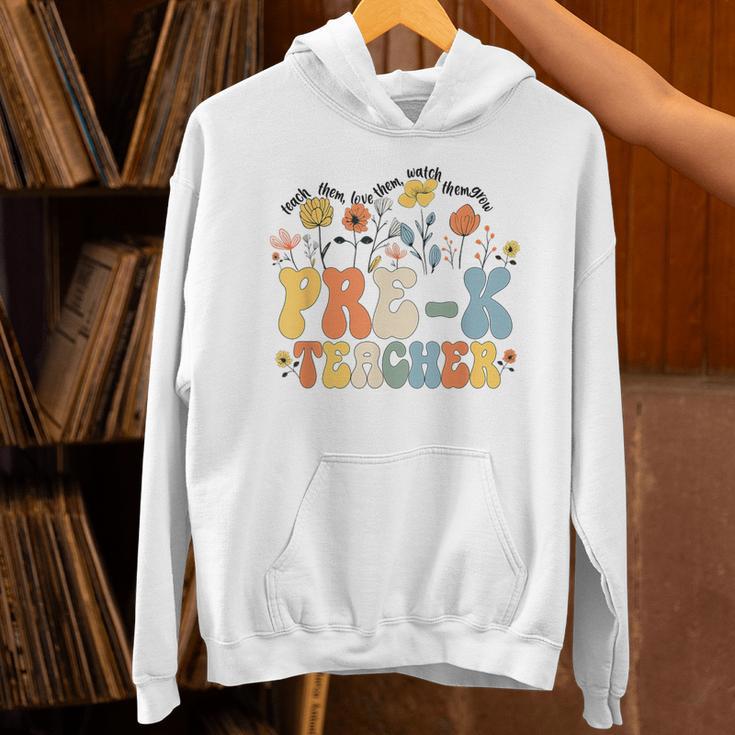 Pre-k Teacher Appreciation Teaching Wildflowers Unisex Hoodie, gift for family, gift for coworker