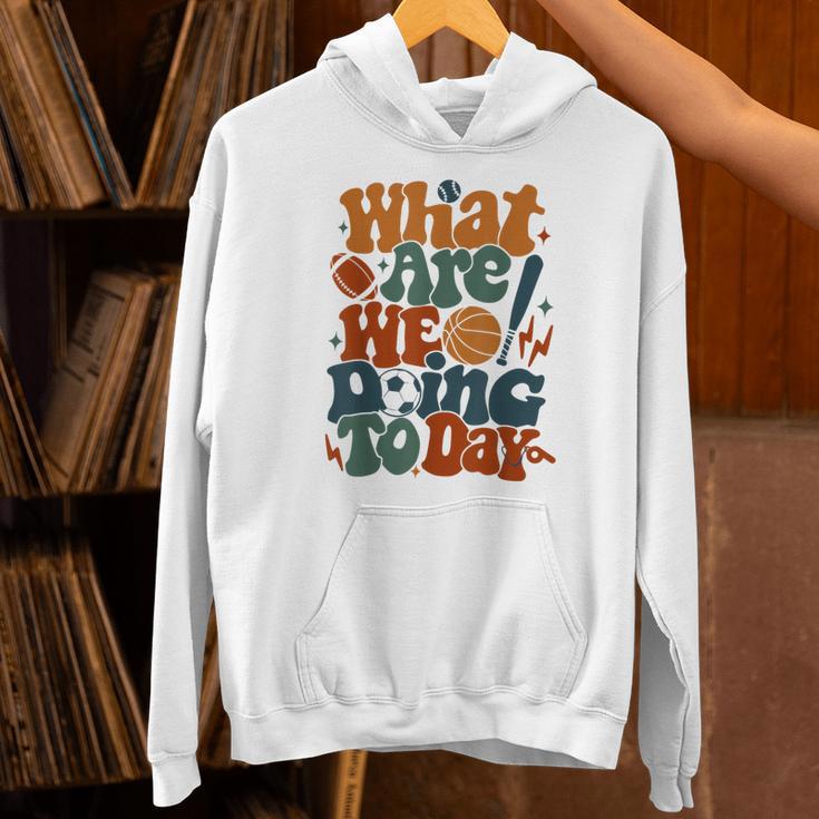 Retro PE Teacher What Are We Doing Today School Coach Women Unisex Hoodie, Pe Teacher Hoodies, gift for family, gift for coworker