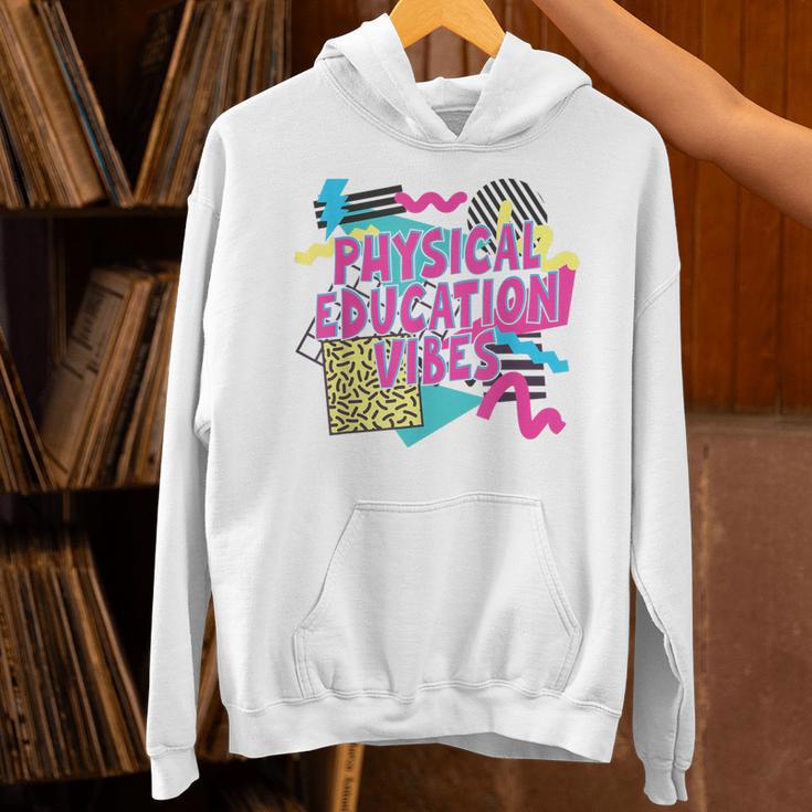 Retro Physical Education Vibes Gym Teacher Phys Ed Teacher Unisex Hoodie, gift for family, gift for coworker Retro Physical Education Vibes Gym Teacher Phys Ed Teacher Unisex Hoodie, gift for family, gift for coworker