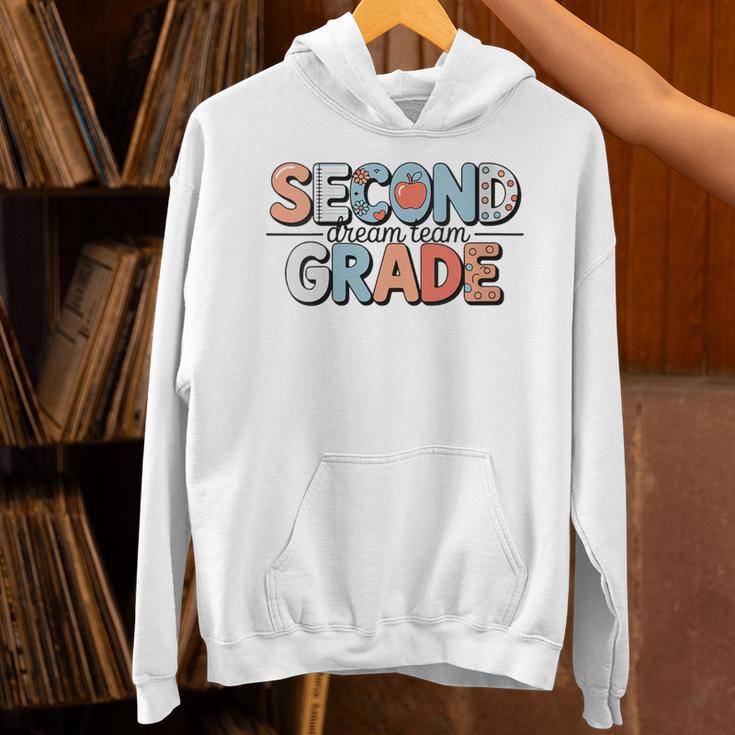 Second Grade Dream Team Back To School 2nd Grade Teacher Unisex Hoodie, 2nd Grade Teacher Hoodies, gift for family, gift for coworker Second Grade Dream Team Back To School 2nd Grade Teacher Unisex Hoodie, 2nd Grade Teacher Hoodies, gift for family, gift for coworker