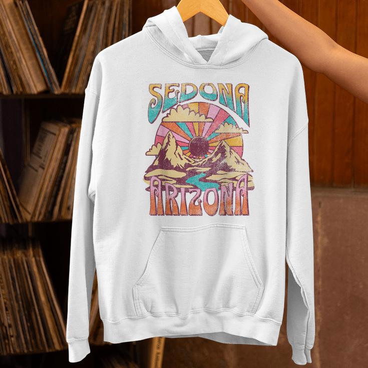 Sedona Arizona Nature Hiking Mountains Outdoors Vintage Unisex Hoodie, gift for family, gift for coworker