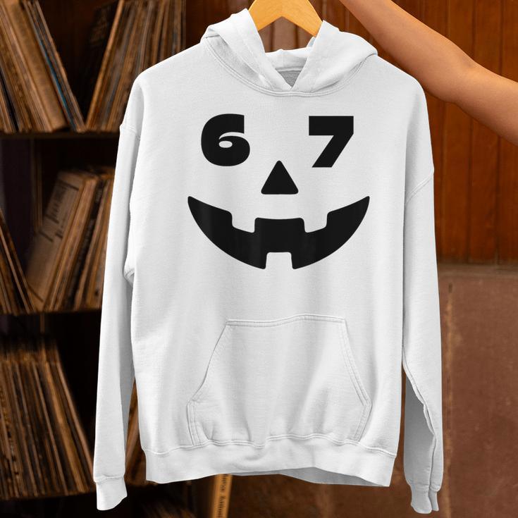 Six Seven Halloween Costume For Students Teachers 6 7 Unisex Hoodie, gift for family, gift for coworker