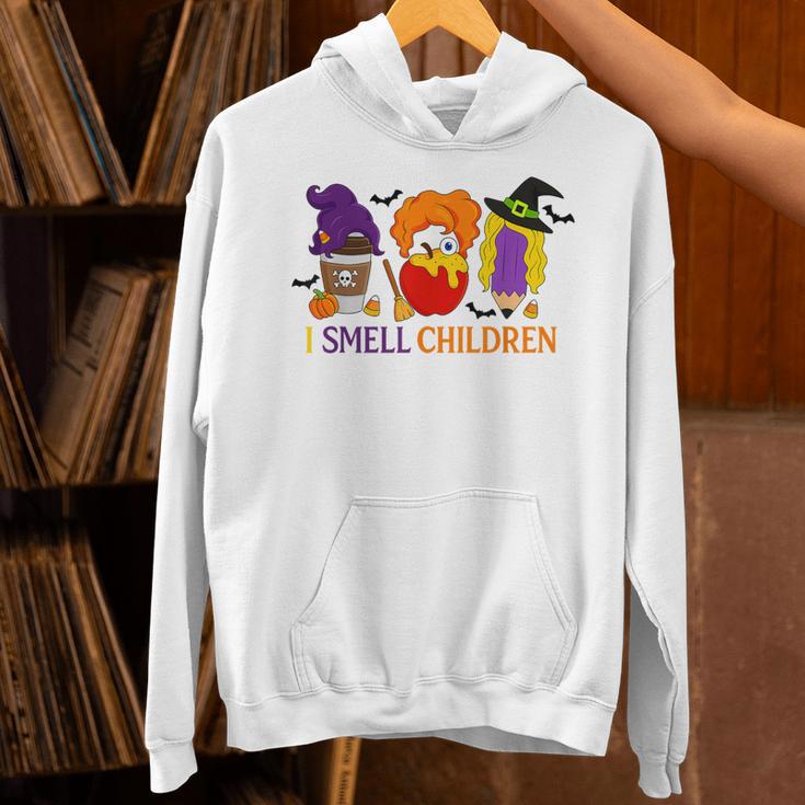I Smell Children Witch Teacher Halloween Trick Or Teach Unisex Hoodie, gift for family, gift for coworker I Smell Children Witch Teacher Halloween Trick Or Teach Unisex Hoodie, gift for family, gift for coworker