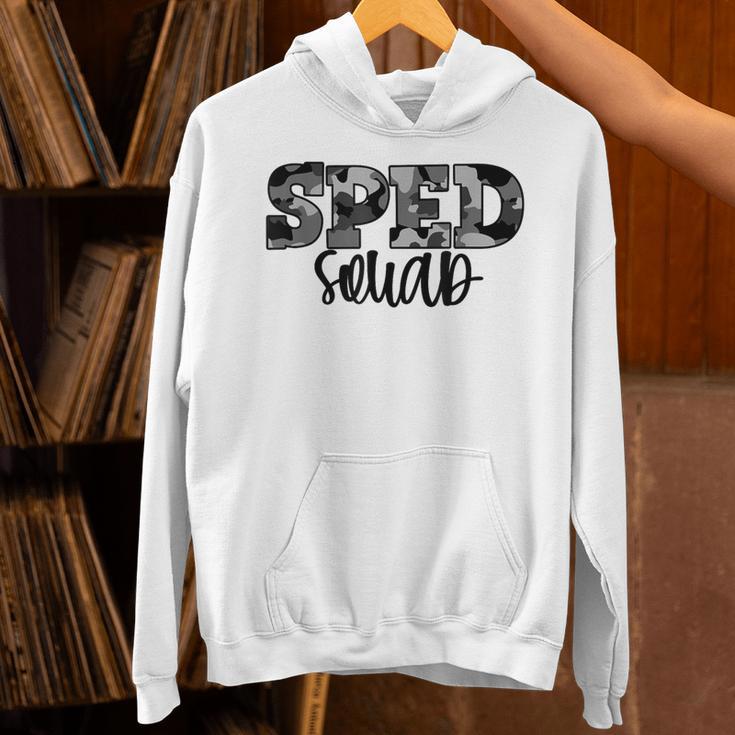 Special Education Squad Camo SPED Teacher Unisex Hoodie, gift for family, gift for coworker Special Education Squad Camo SPED Teacher Unisex Hoodie, gift for family, gift for coworker