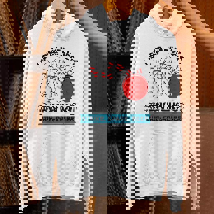 Strike スペア ビール ボウラー ボーリングボール 面白ボウリング パーカー