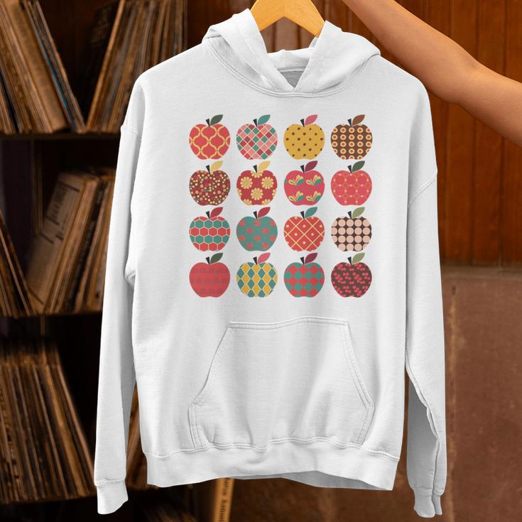 Teacher Apple Back To School Art For School Supplies Unisex Hoodie, gift for family, gift for coworker Teacher Apple Back To School Art For School Supplies Unisex Hoodie, gift for family, gift for coworker
