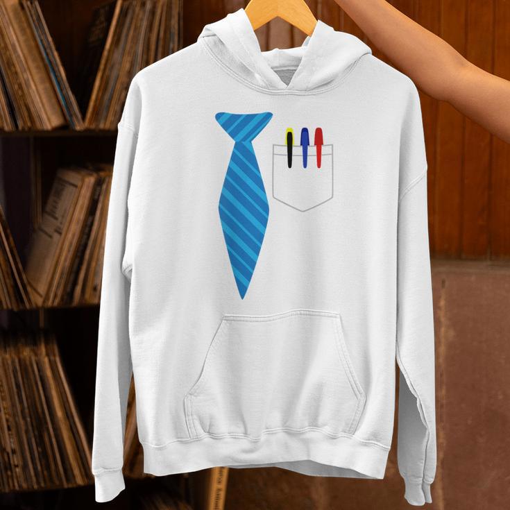 Teacher Tie & Pocket Protector Costume School Unisex Hoodie, gift for family, gift for coworker Teacher Tie & Pocket Protector Costume School Unisex Hoodie, gift for family, gift for coworker